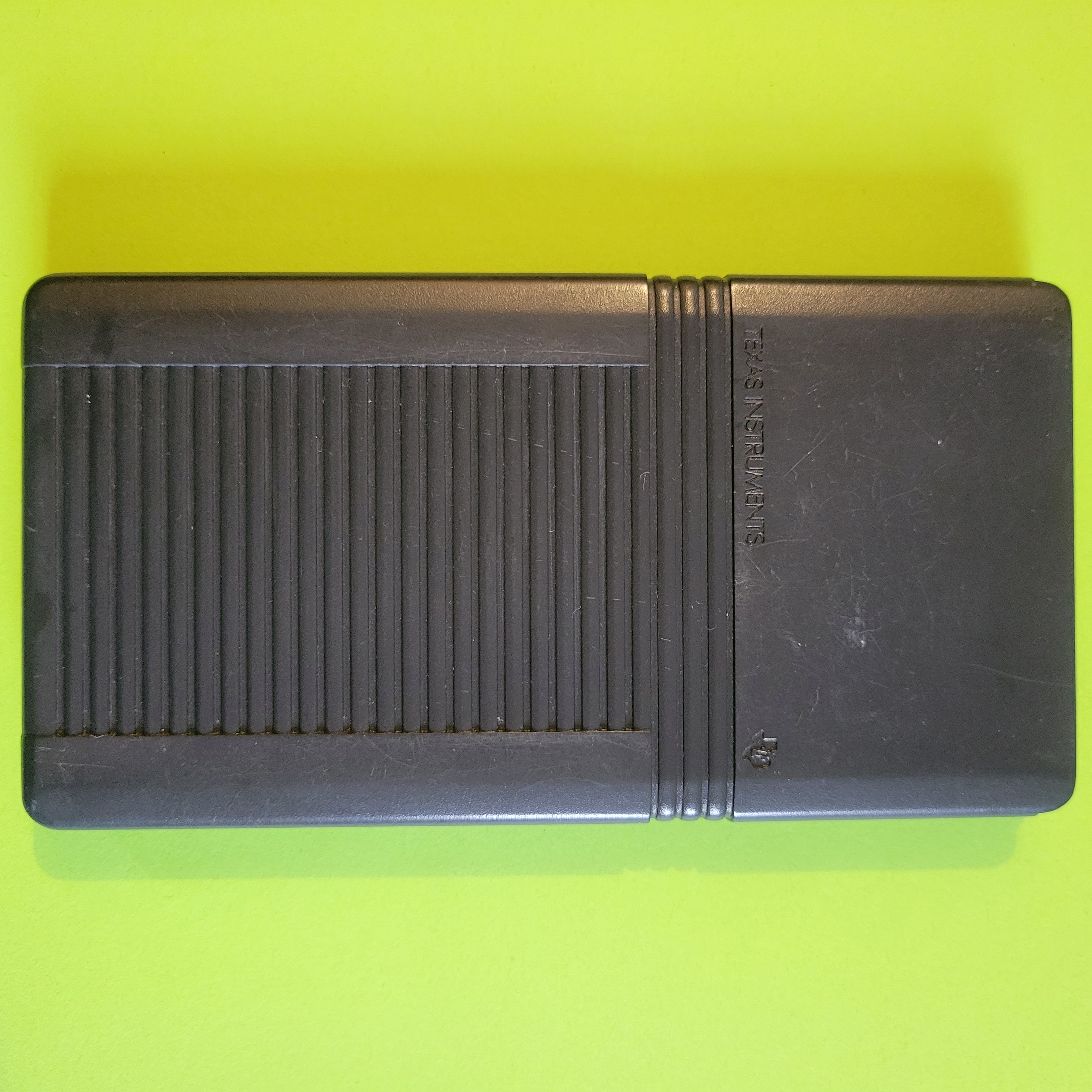 An image of the case of a texas instruments ti-34 scientific/engineering calculator